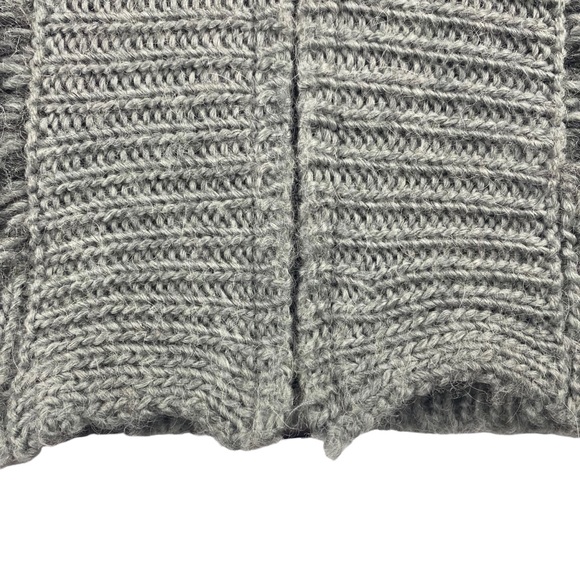 Monk & Lou Shawl Collar Alpaca Mix Cardigan with Zipper Size XS - Picture 5 of 16